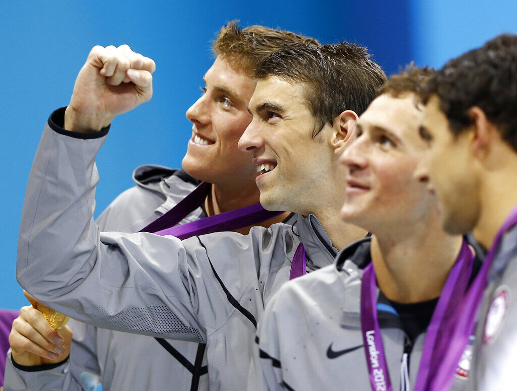 2012: Michael Phelps breaks the Olympic medals record with his 19th